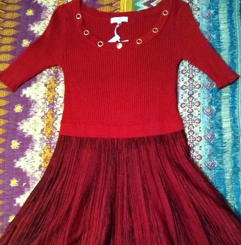 Red dress